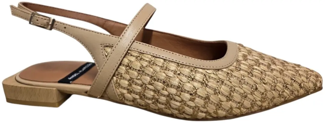 Angel Alarcon Imelda Slingbacks 26002 530B Beige