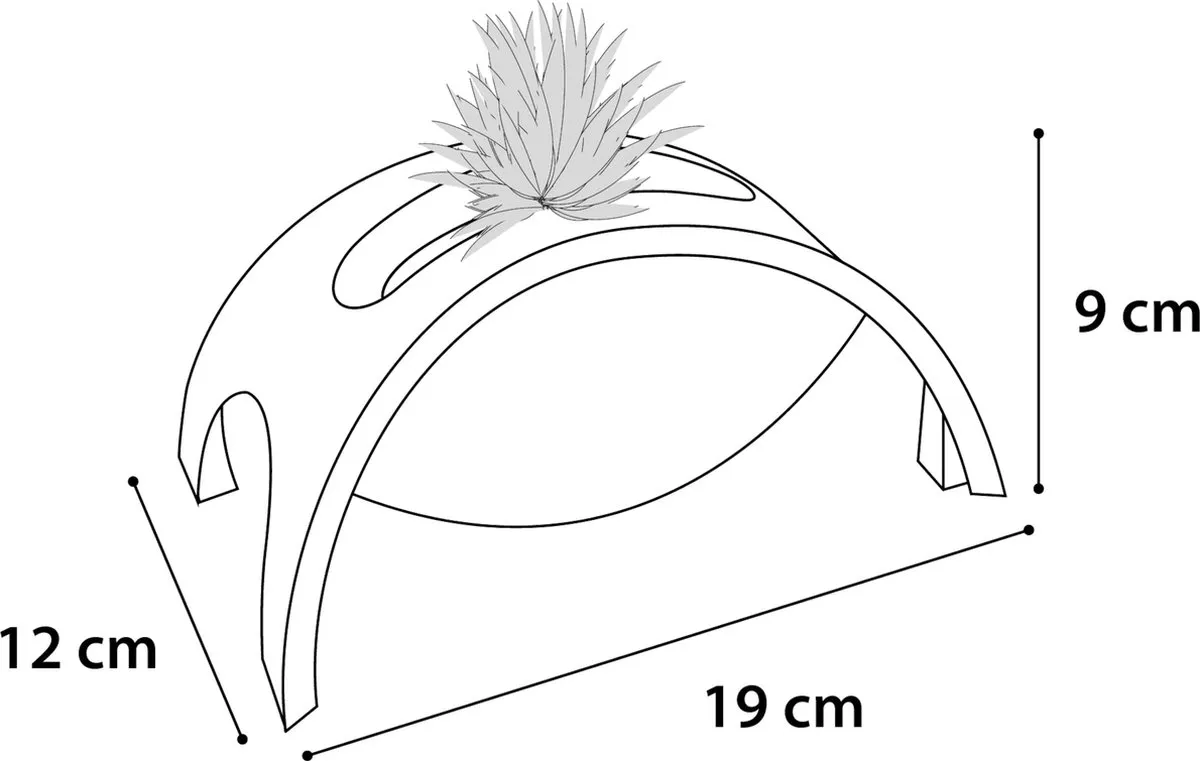 Flamingo Ps Roller Crazy Bridge - Wit