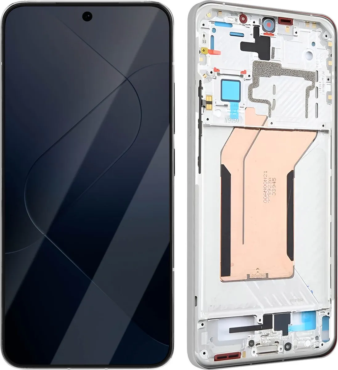Xiaomi 14 Compleet Scherm LCD Touch Glas - Wit