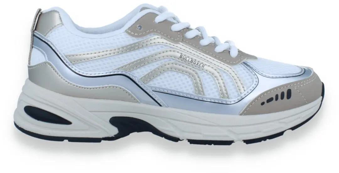 Bullboxer Dames Sneaker Wit/beige