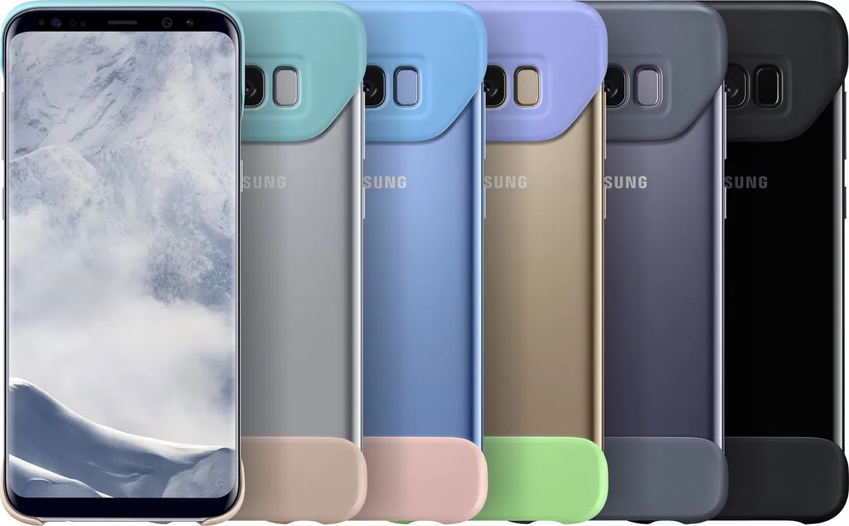 Samsung Galaxy S8+ 2-Piece Cover - Blauw