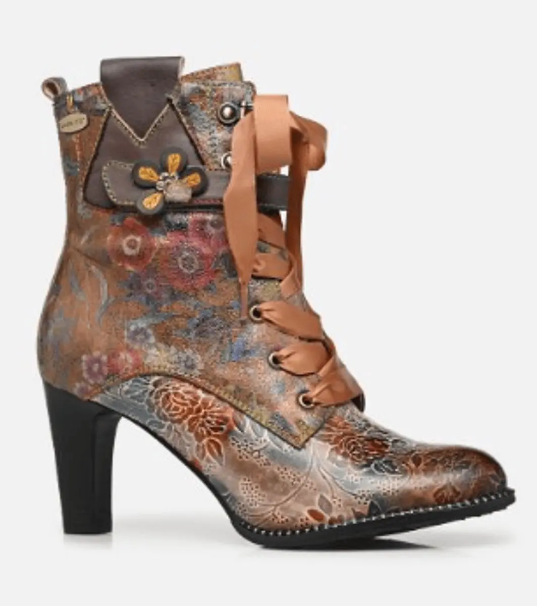 Laura Vita Dames Enkellaars Alcbaneo 141 Gris