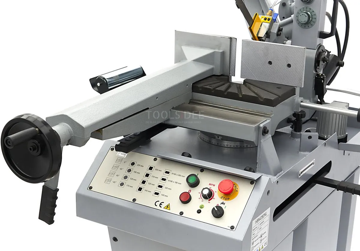 HBM 280NL Metaallintzaag - 230V - 2 Snelheden