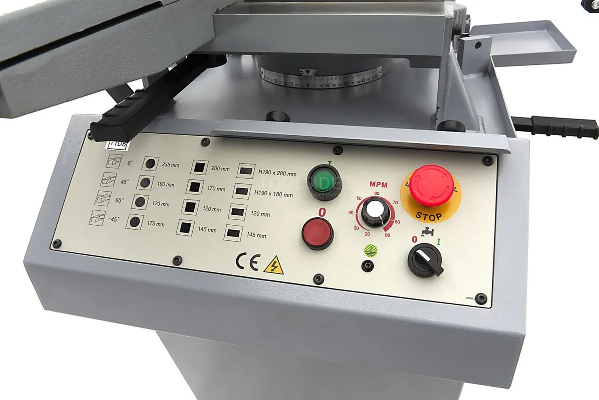 HBM 280NL Metaallintzaag - 230V - 2 Snelheden
