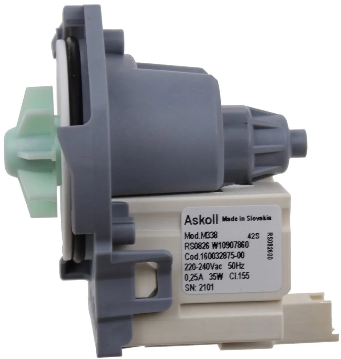 Whirlpool Afvoerpomp C00386526