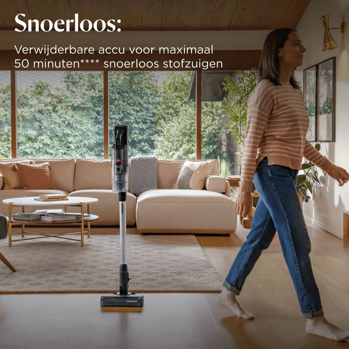 BISSELL PowerClean FurGuard 4093N Steelstofzuiger - 280W - 50 Min - Zwart