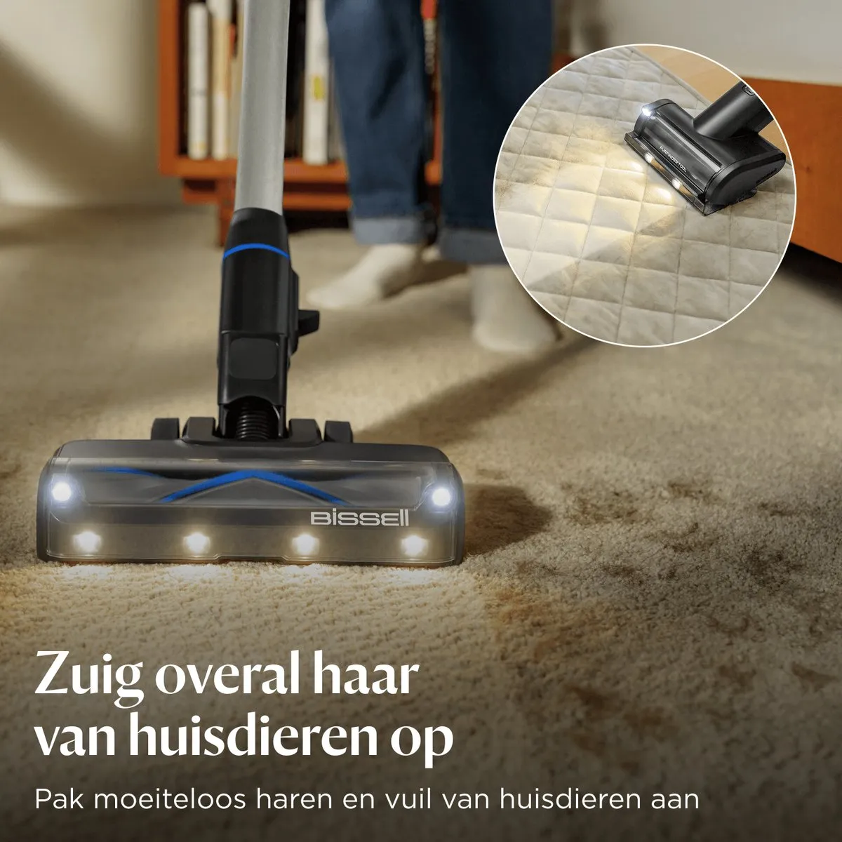 BISSELL PowerClean FurGuard 4093N Steelstofzuiger - 280W - 50 Min - Zwart