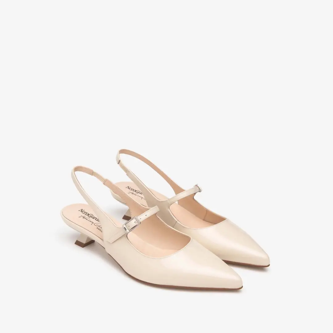 Pumps Nerogiardini Verniz 1039 Tpu Zaka Cleto Natur
