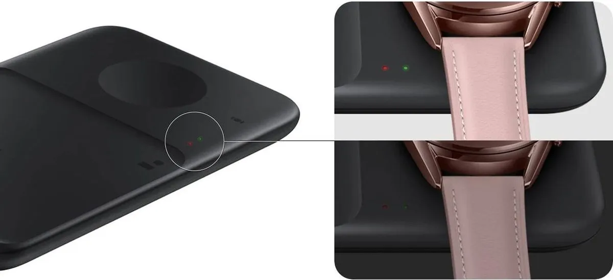 Samsung Wireless Charger Duo EP-P4300TBEGEU - 10W - Zwart
