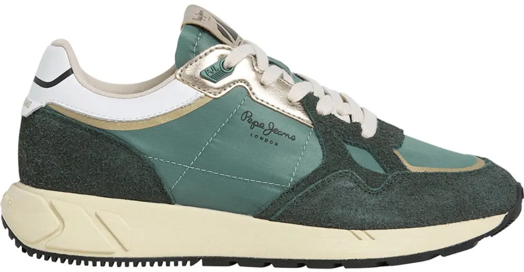 Pepe Jeans Marlon Metal Schoenen Groen EU 40 Vrouw