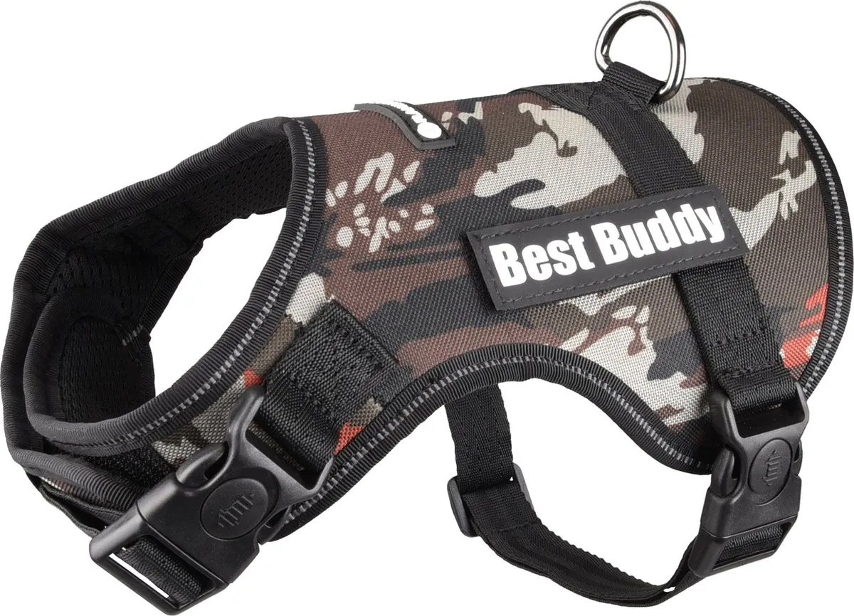 Flamingo Harnas Best Buddy Uranus Jungle Camouflage S