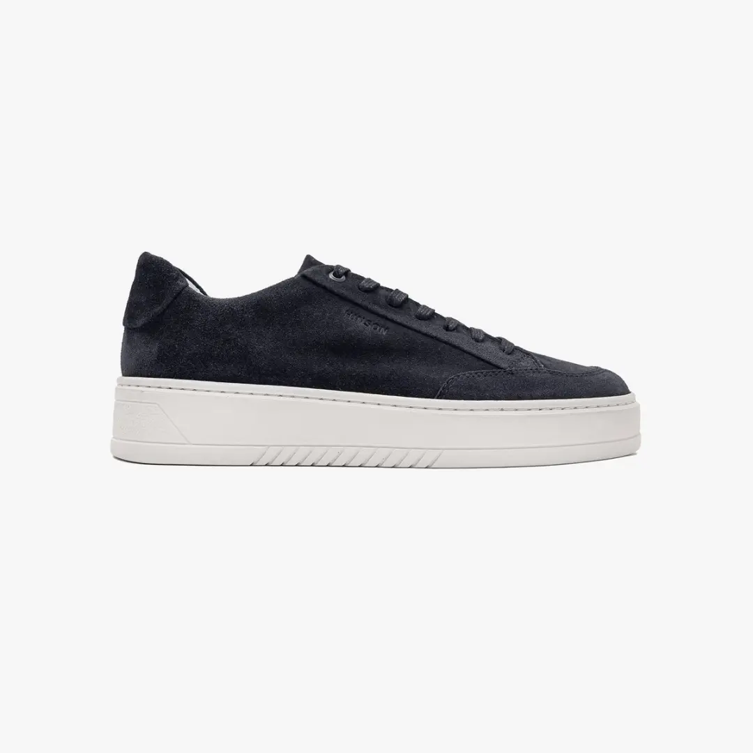 Hinson miller retro sneakers donkerblauw suède