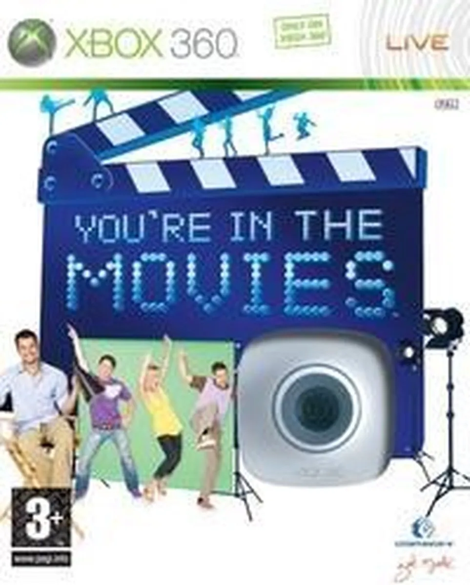 Xbox You're In The Movies Live Vision Camera