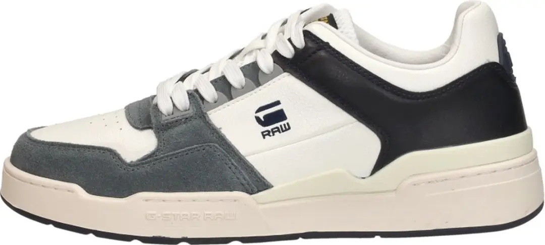 G-Star Attacc BLK LEA M Sneakers Laag - Wit - afbeelding 2 van 6