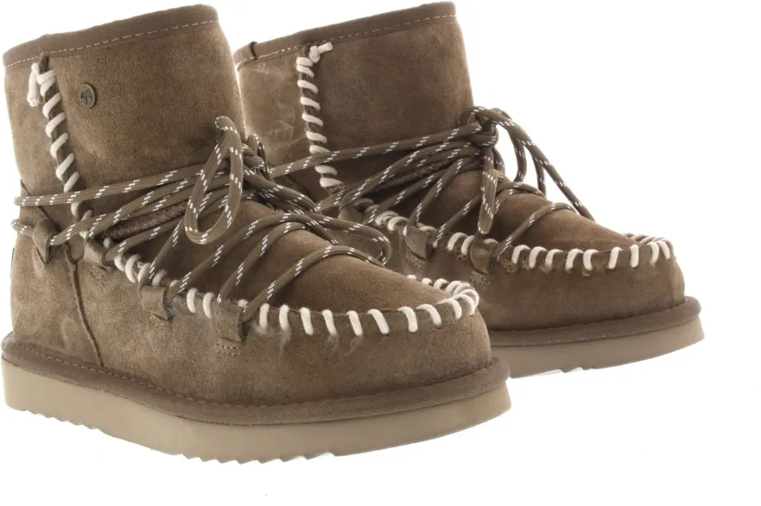 Warmbat Kalbarri Suede Dames Enkellaarzen - Grijsgroen - afbeelding 6 van 6
