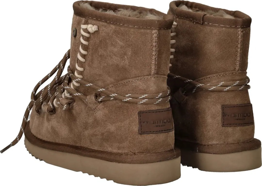 Warmbat Kalbarri Suede Dames Enkellaarzen - Grijsgroen - afbeelding 4 van 6