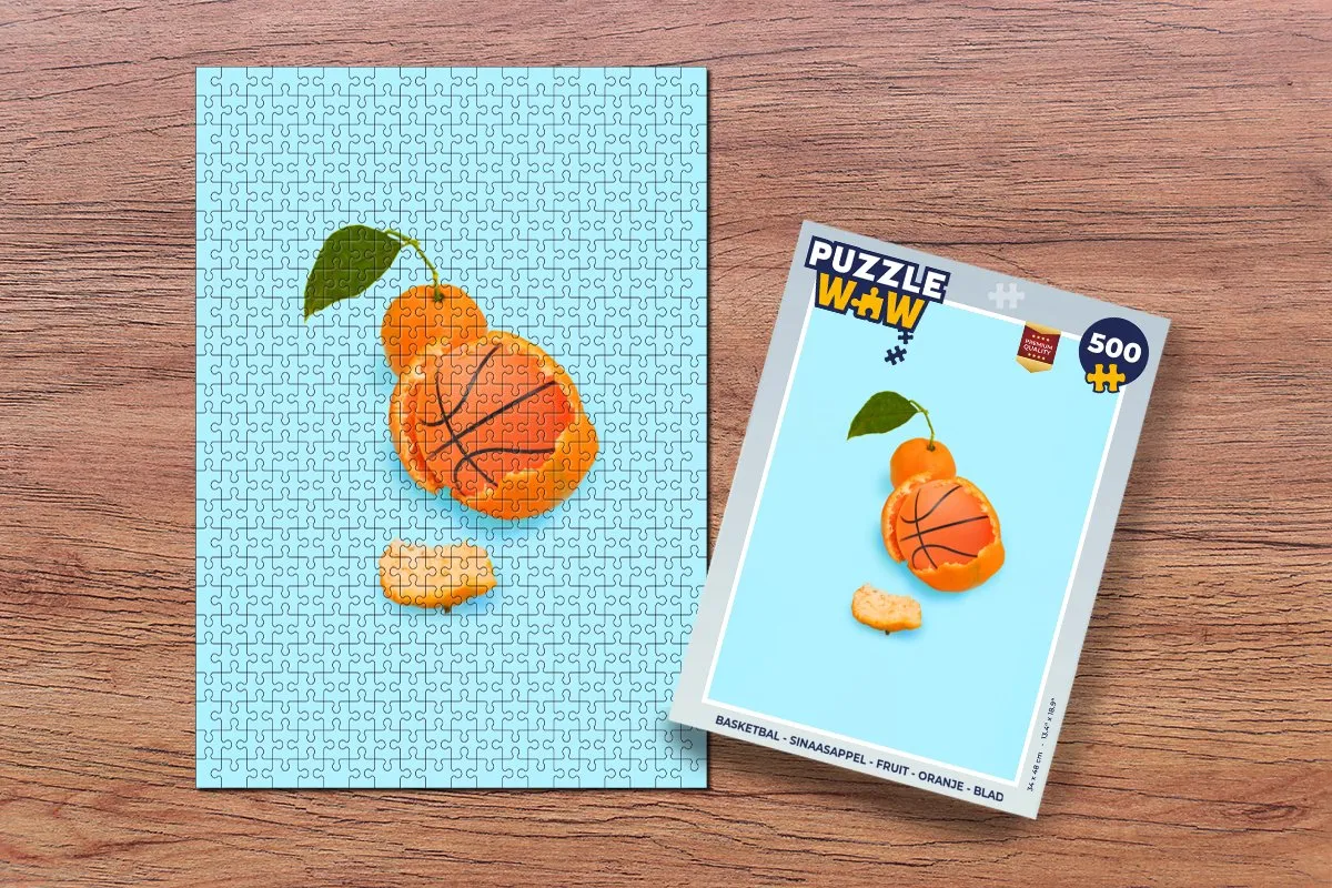 PuzzleWow Basketbal Puzzel 500 Stuks - Multicolor