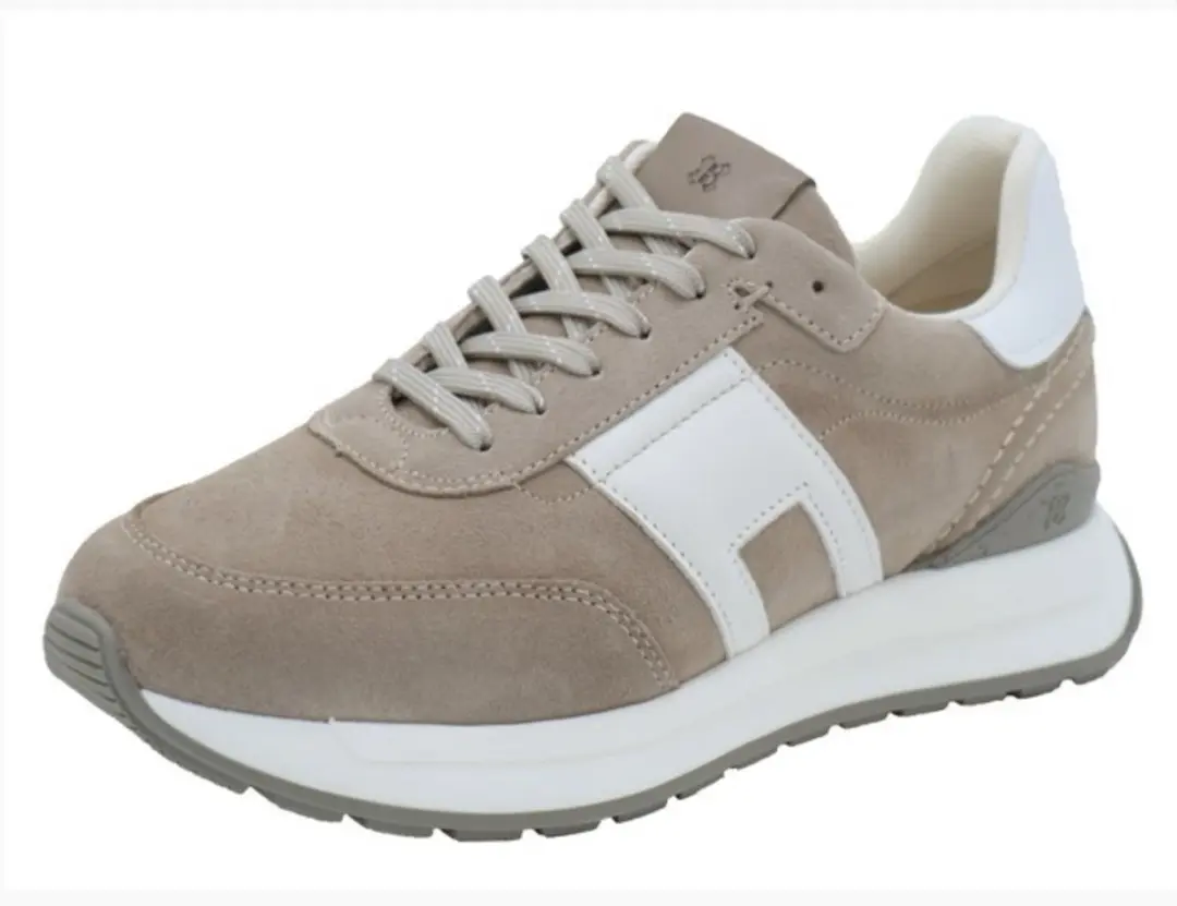 Berkelmans Abbazia Sneakers Taupe Suede Heren