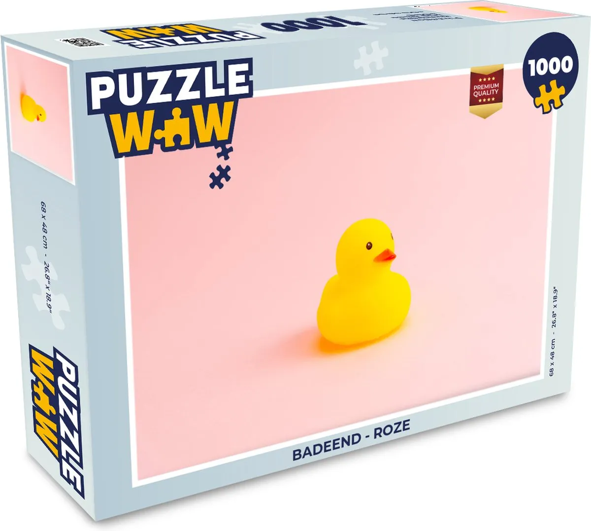 PuzzleWow Badeend Legpuzzel 1000 Stuks
