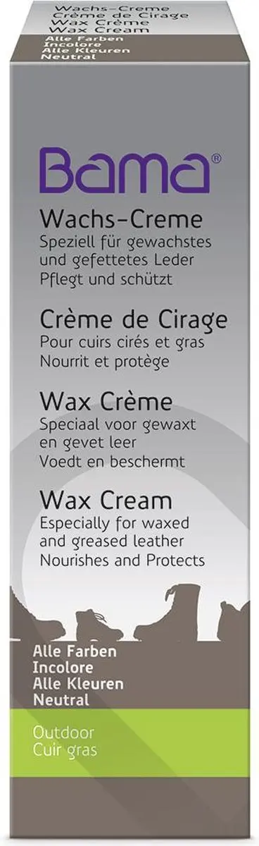 Bama S52A Wax-Creme Transparant