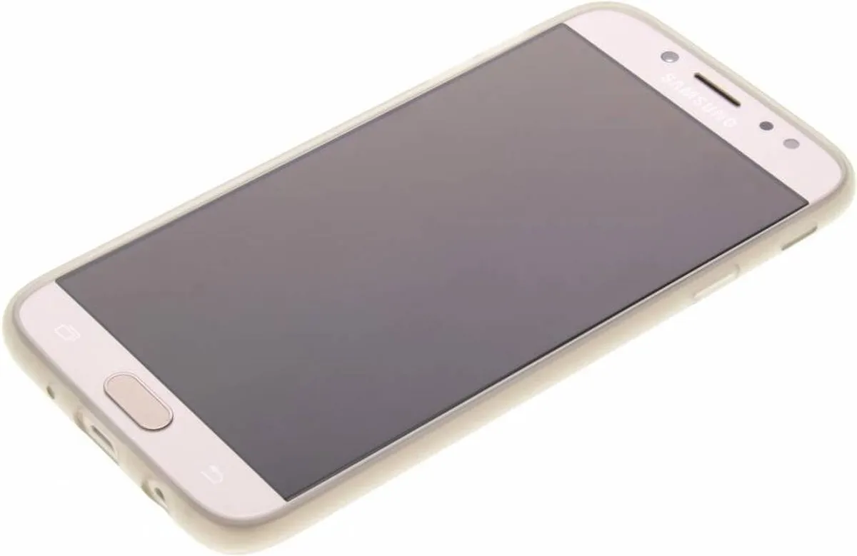 Samsung Galaxy J7 2017 Jelly Cover - Goud - afbeelding 6 van 6