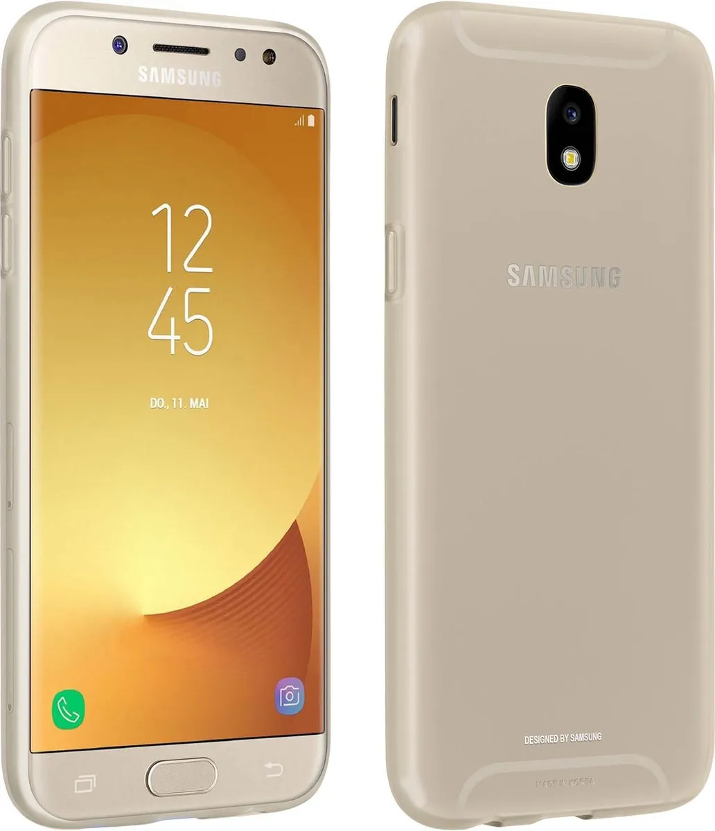 Samsung Galaxy J7 2017 Jelly Cover - Goud