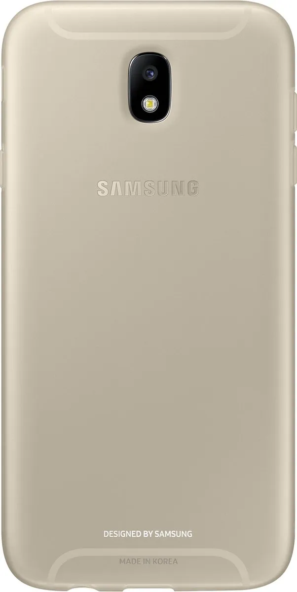Samsung Galaxy J7 2017 Jelly Cover - Goud
