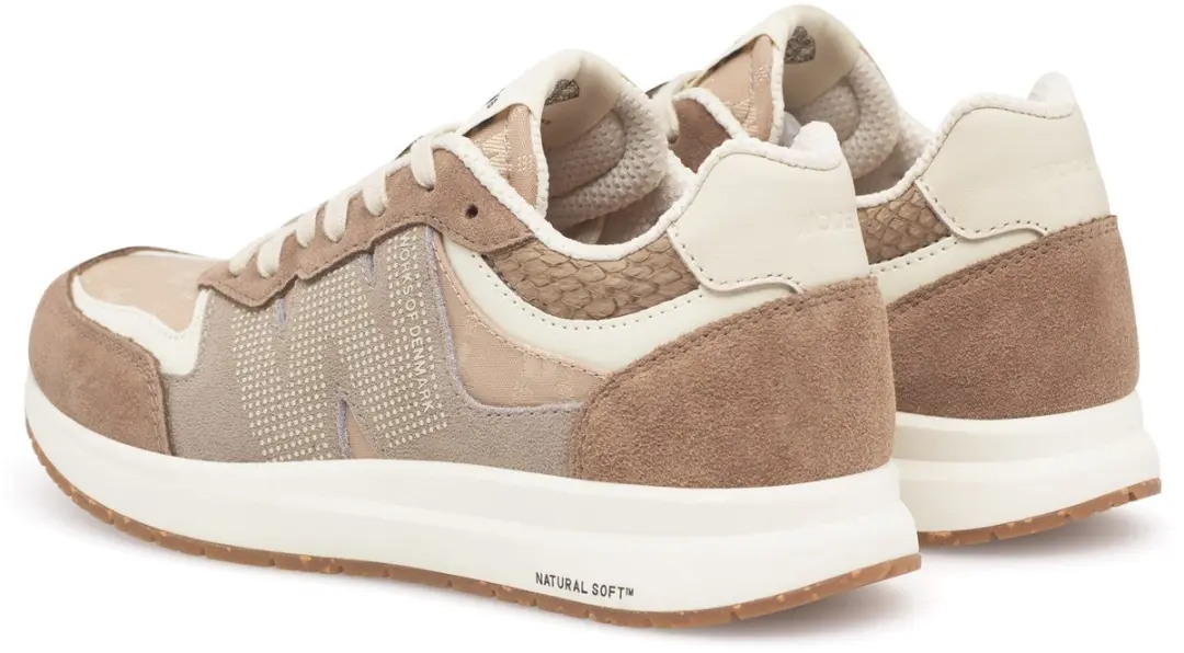 Woden Rigmor Heritage Sneakers - Dames - Beige - Maat 37 - afbeelding 2 van 6