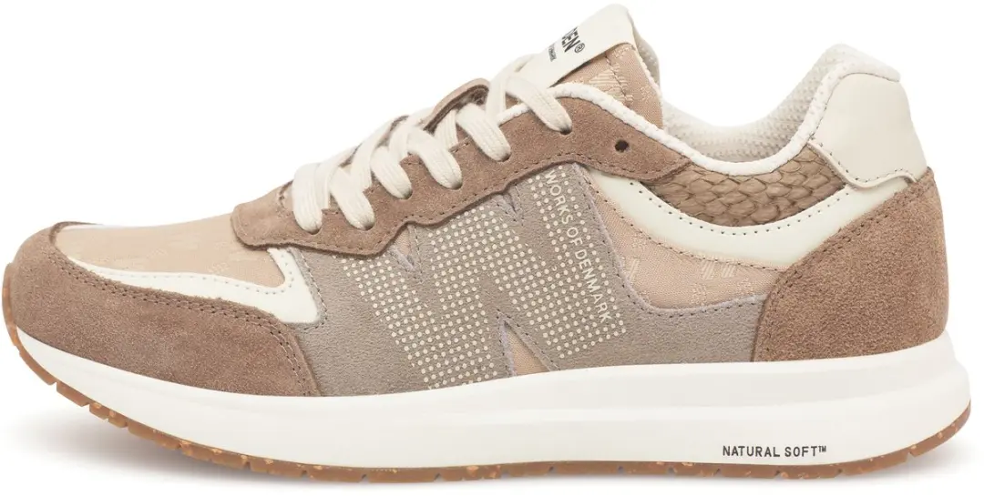 Woden Rigmor Heritage Sneakers - Dames - Beige - Maat 37 - afbeelding 3 van 6