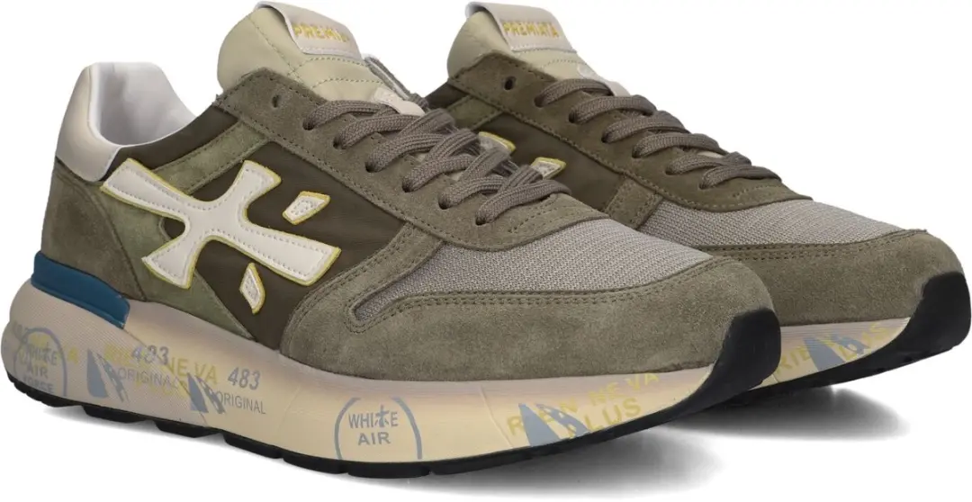 Premiata Mick Sneakers Groen - afbeelding 4 van 6