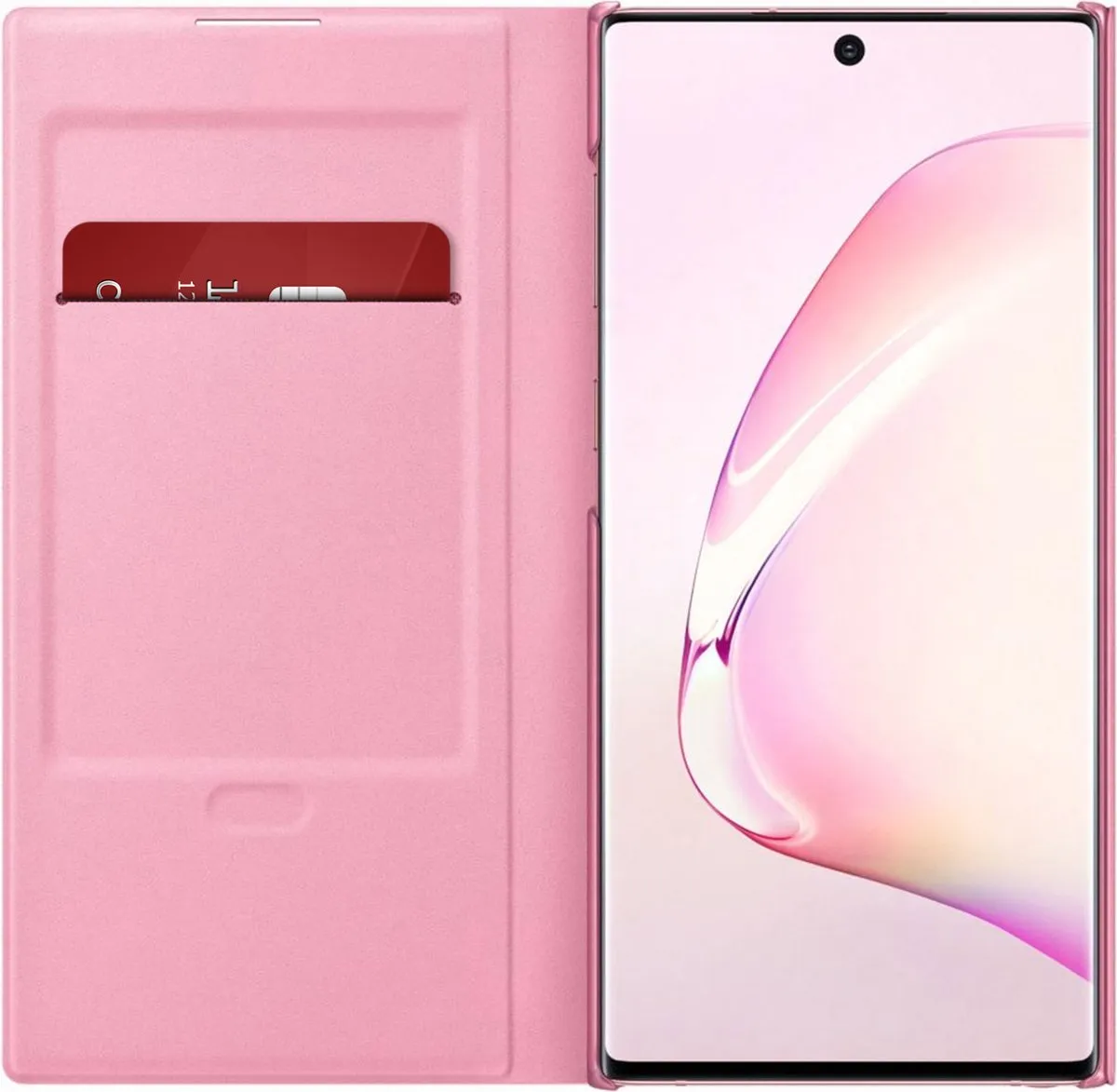 Samsung Galaxy Note 10 LED View Cover - Roze - afbeelding 6 van 6