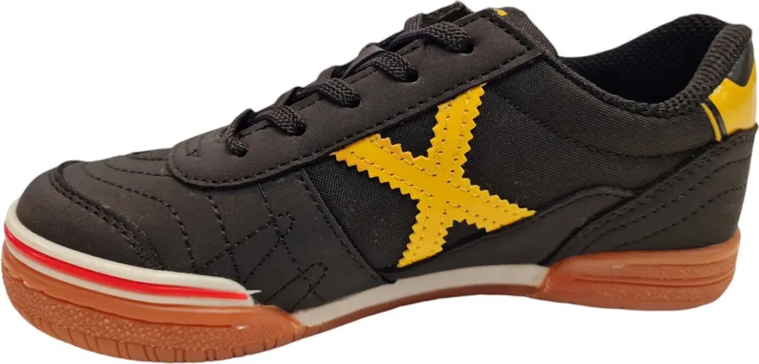 Munich 1500606 Black Yellow Jongens Sneakers - Zwart - 34 - afbeelding 5 van 6