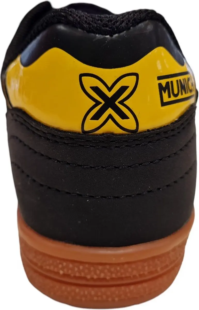 Munich 1500606 Black Yellow Jongens Sneakers - Zwart - 34 - afbeelding 2 van 6