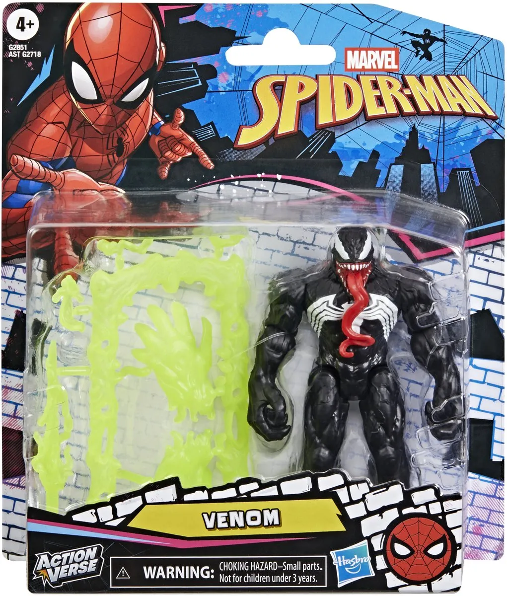 Marvel Spider-Man ActionVerse Venom F6864 Actiefiguur - Multi