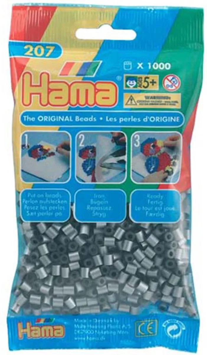 Hama Strijkkralen Set 3000 Stuks - Goud/Zilver/Brons