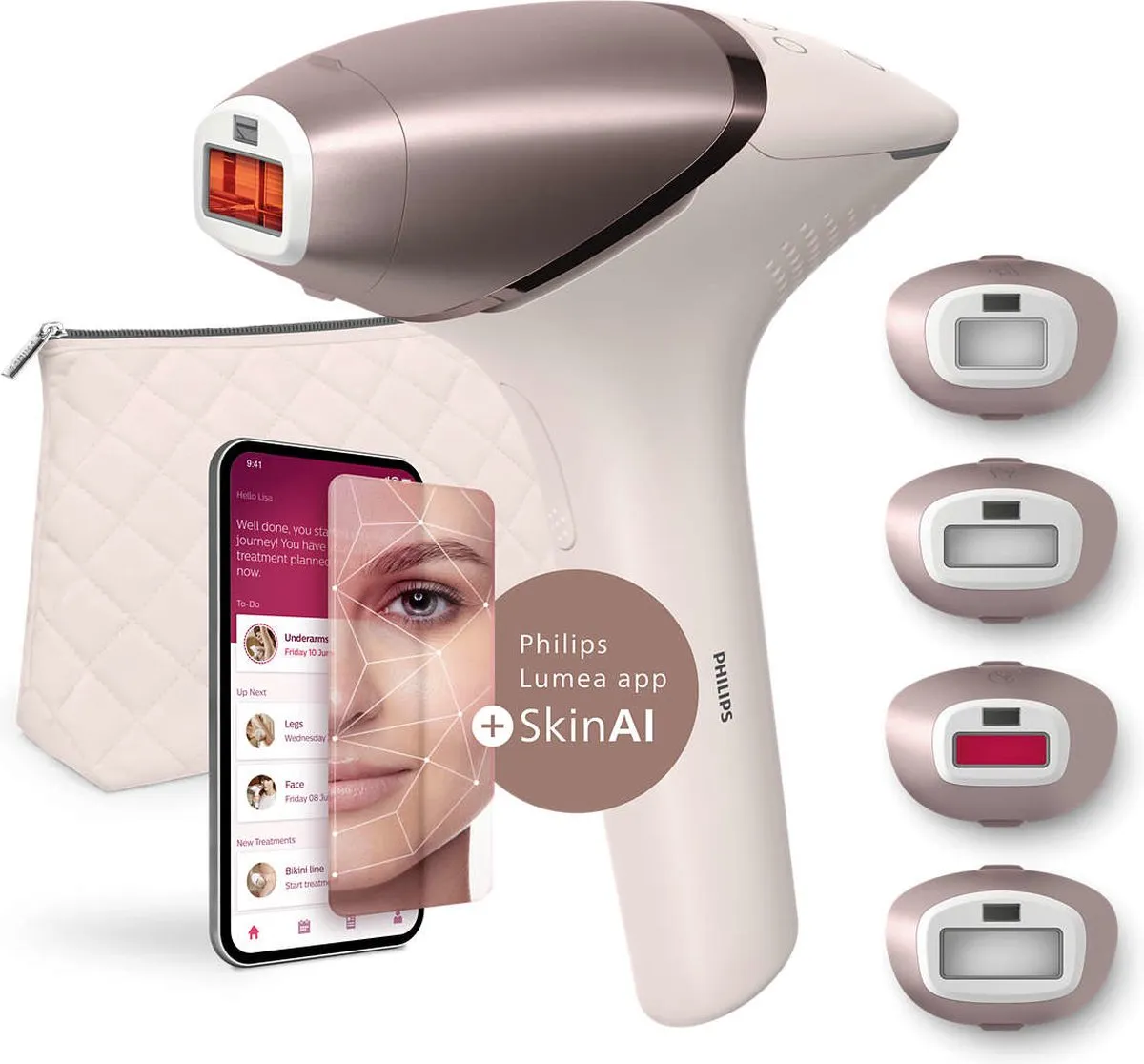 Philips Lumea IPL 9900 Series Ontharingsapparaat