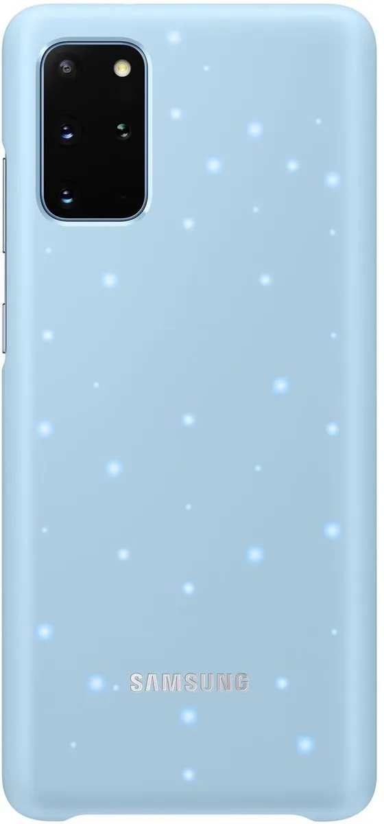 Samsung Galaxy S20 Plus LED Cover - Blauw EF-KG985CLEGEU