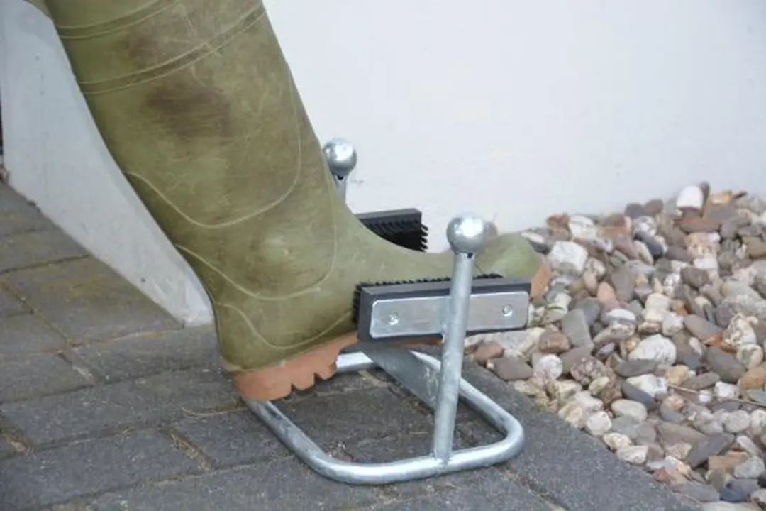 Schoenschraper met borstel