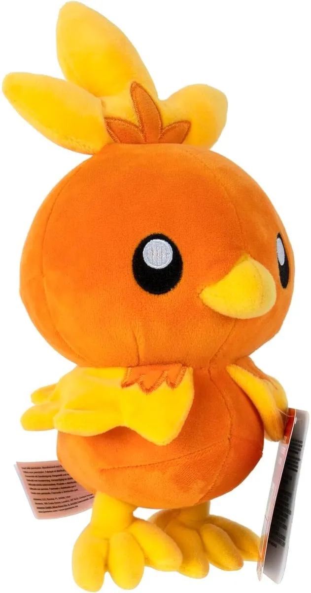 Pokémon Pluche Torchic - 20cm Knuffel - afbeelding 6 van 6
