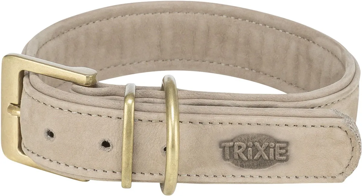 Trixie Halsband Lichtgrijs XS 25-31cm