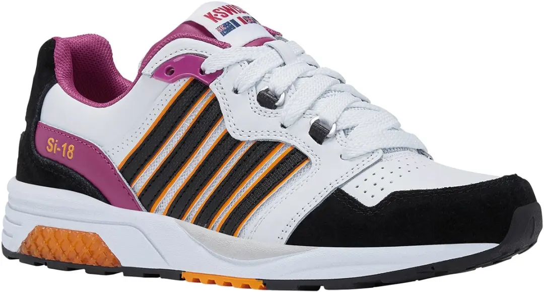 K-Swiss Dames SI-18 Rannell Sneaker low 97920-198-M White/Black/Fuschia