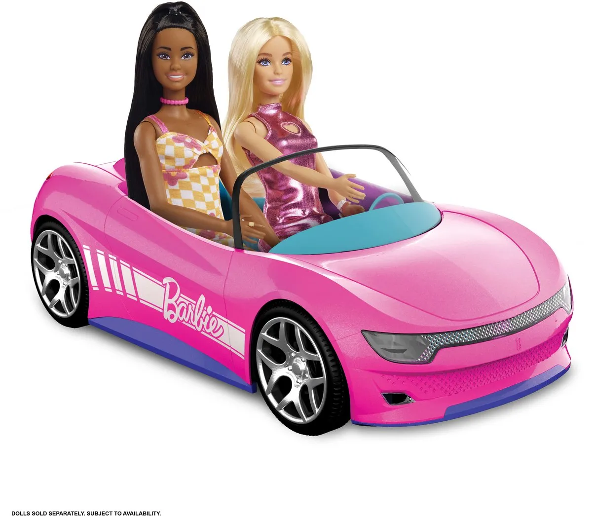 Hot Wheels Barbie Cabriolet JBH05 - Roze