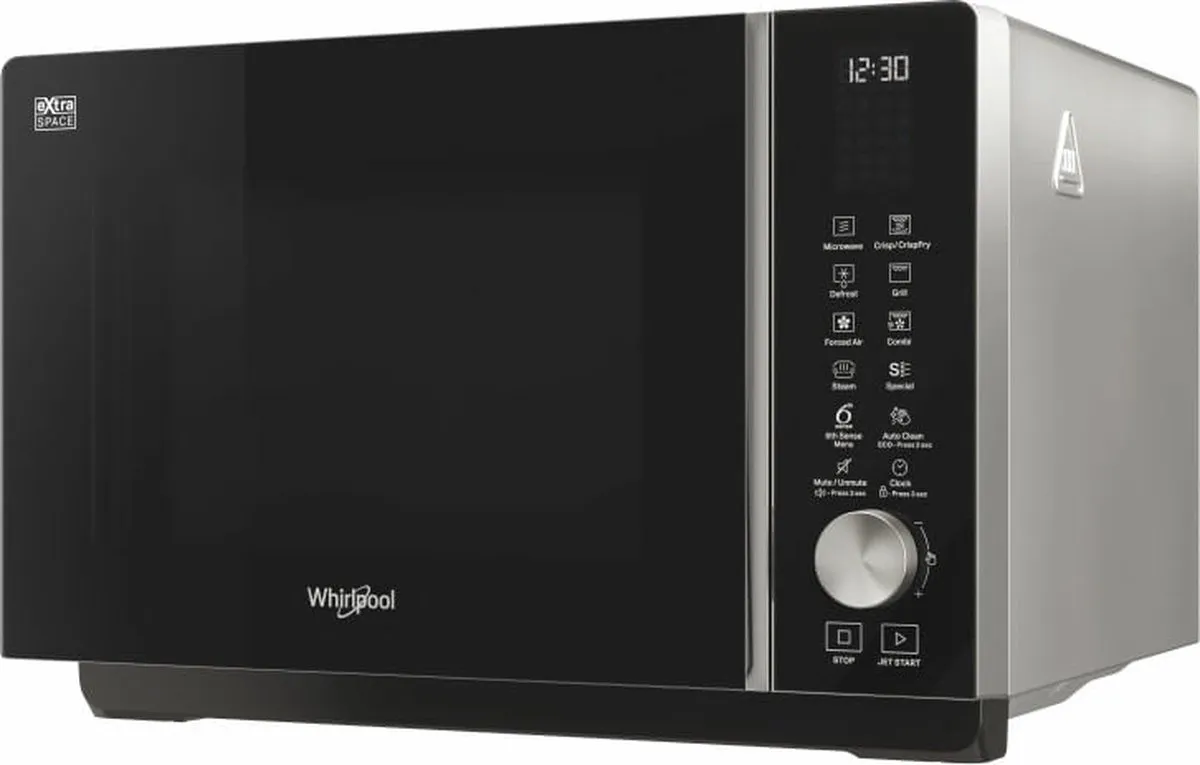 Whirlpool ExtraSpace MWF 259 SB Combinatiemagnetron 800W - Zwart/Zilver - afbeelding 5 van 5