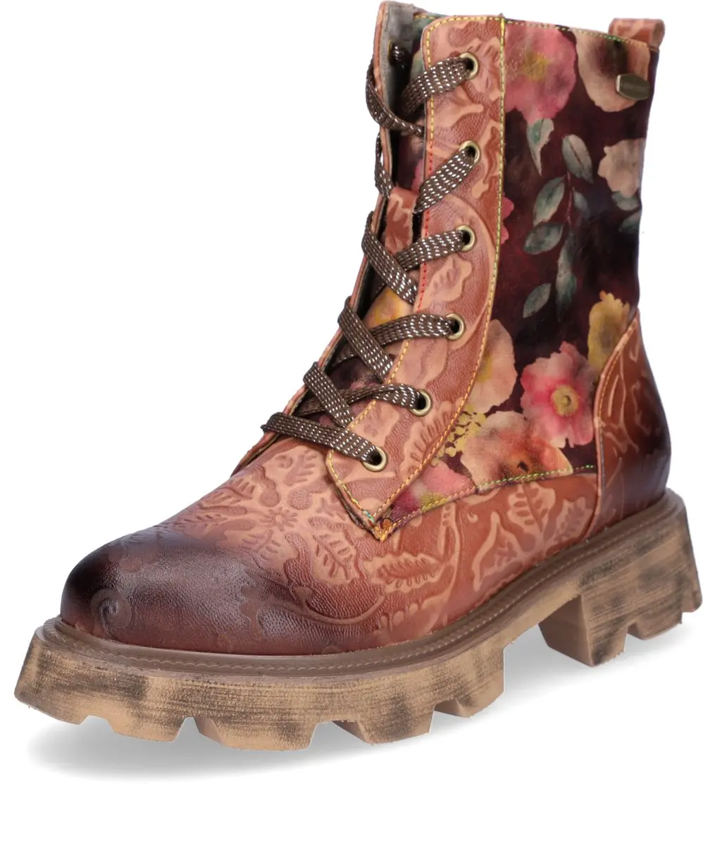 Laura Vita dames veterlaars Kouleo 14 bruin