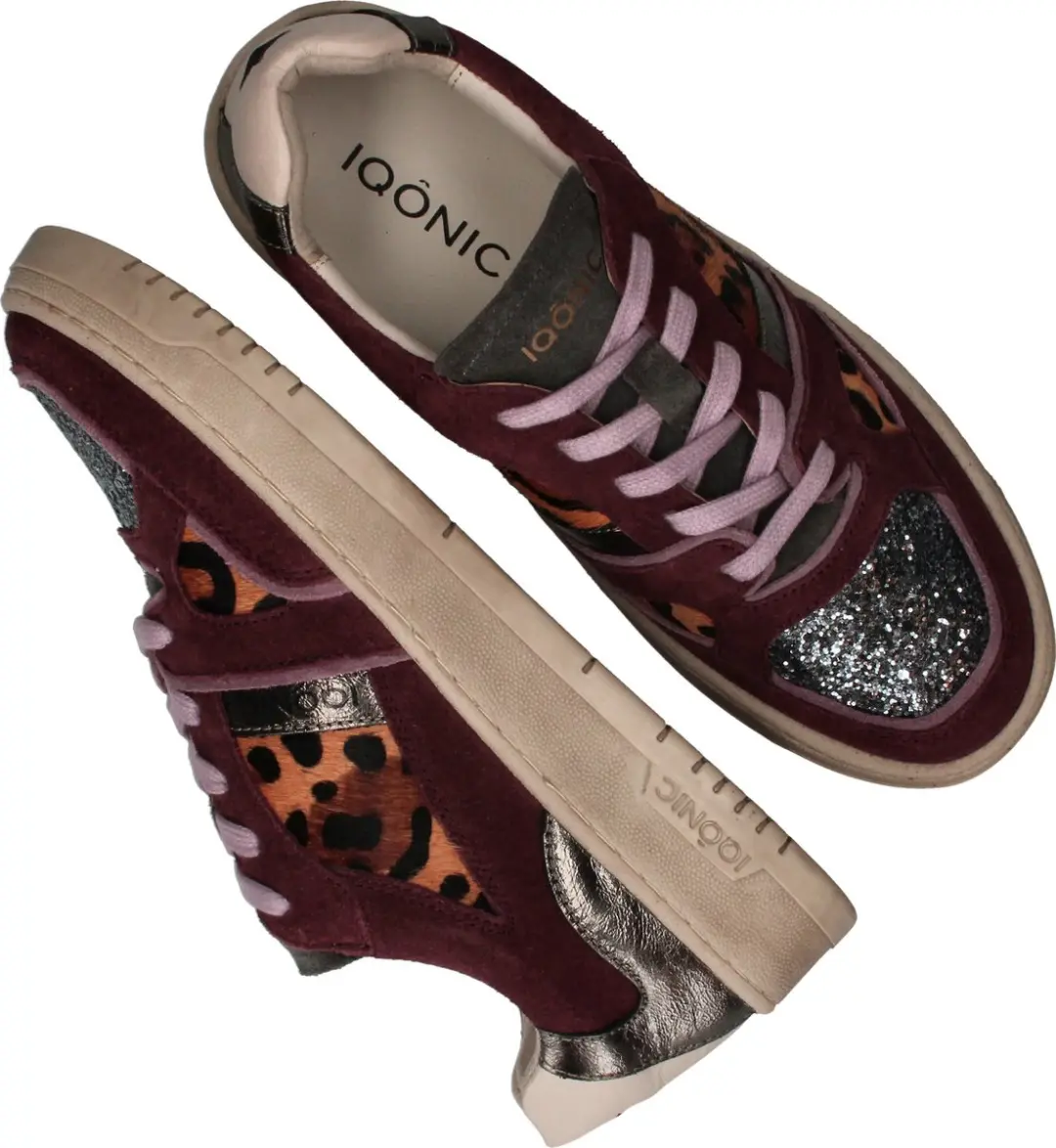 IQÔNIC Dames Sneakers Laag - Multi - 40 - afbeelding 3 van 6