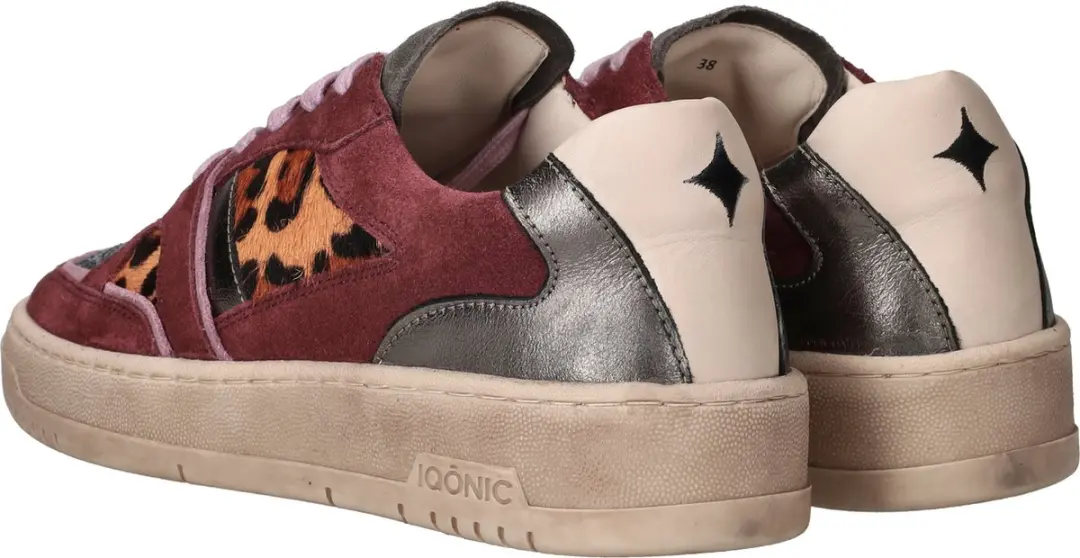 IQÔNIC Dames Sneakers Laag - Multi - 40 - afbeelding 4 van 6