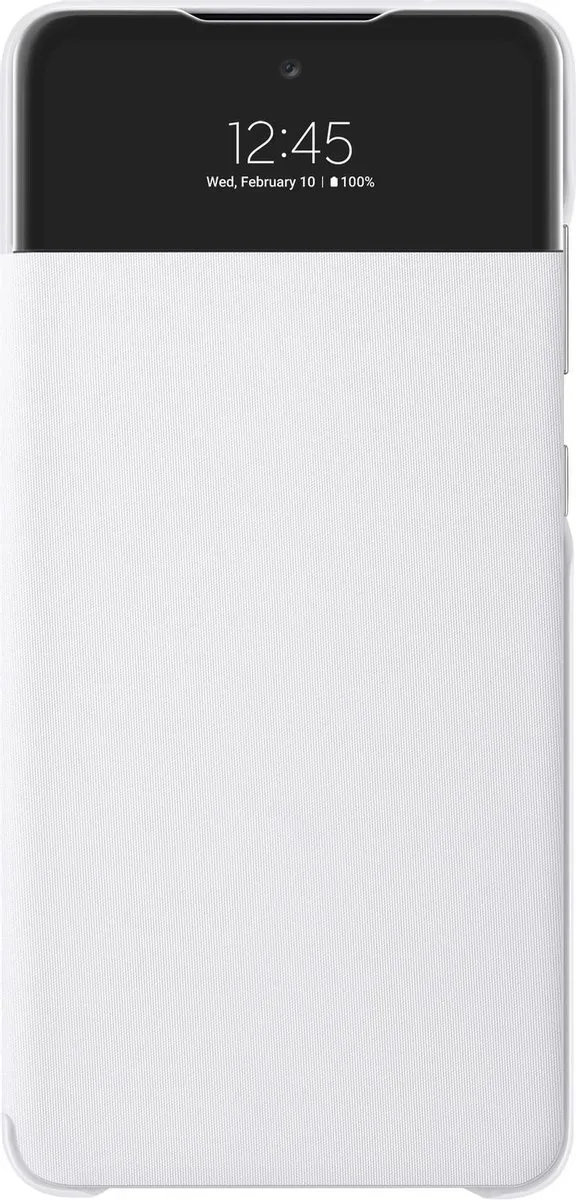 Samsung S-View Wallet Case EF-EA725PWEGEE - Galaxy A72 - Wit