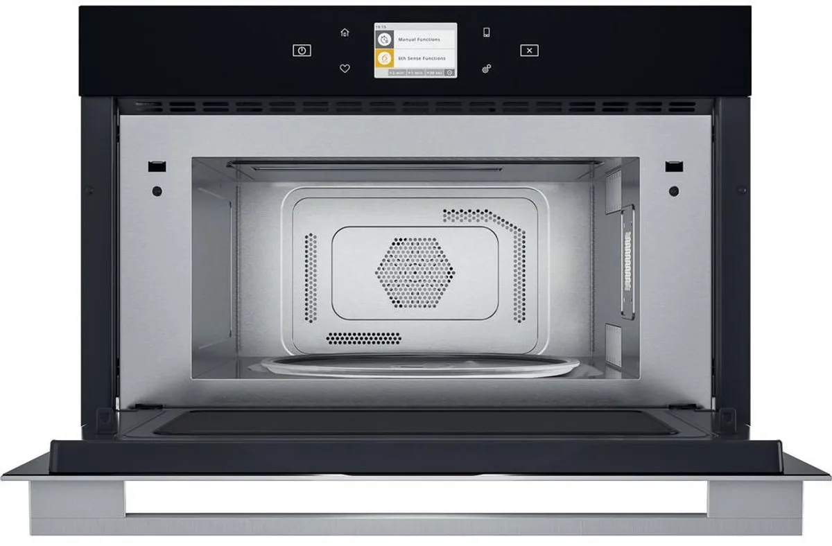 Whirlpool W9MD260IXL Inbouwmagnetron 1000W - 7 standen - Zwart/roestvrijstaal