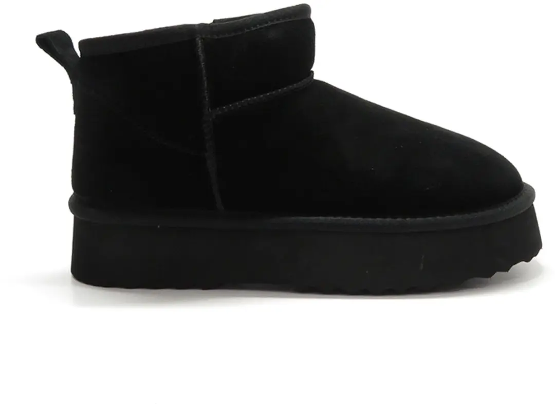 Shoecolate Korte Plateau Enkellaarzen