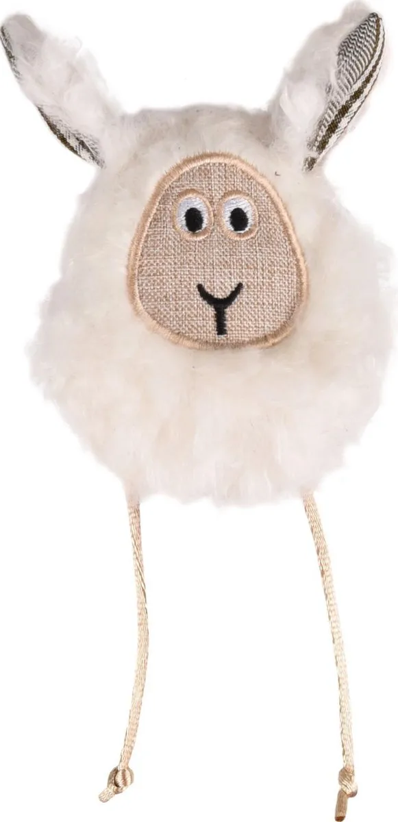 Flamingo Rizzo Schaap Kattenspeelgoed - 16cm - Assorti